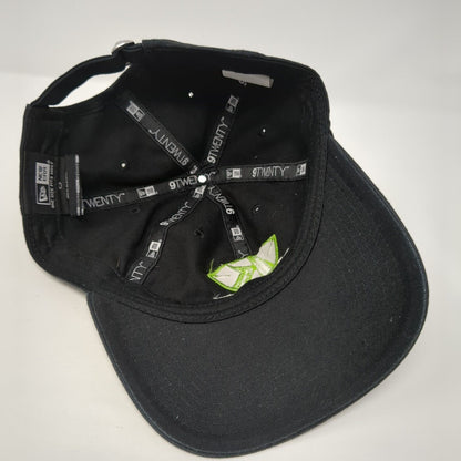 Tropix Slideback Hat Black One Size Adjustable Solid New Era 9Twenty
