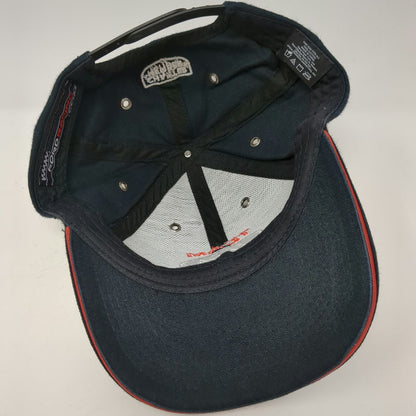 Drew Pearson Team Ford Racing Snapback Blue One Size Charter Member Cotton Hat