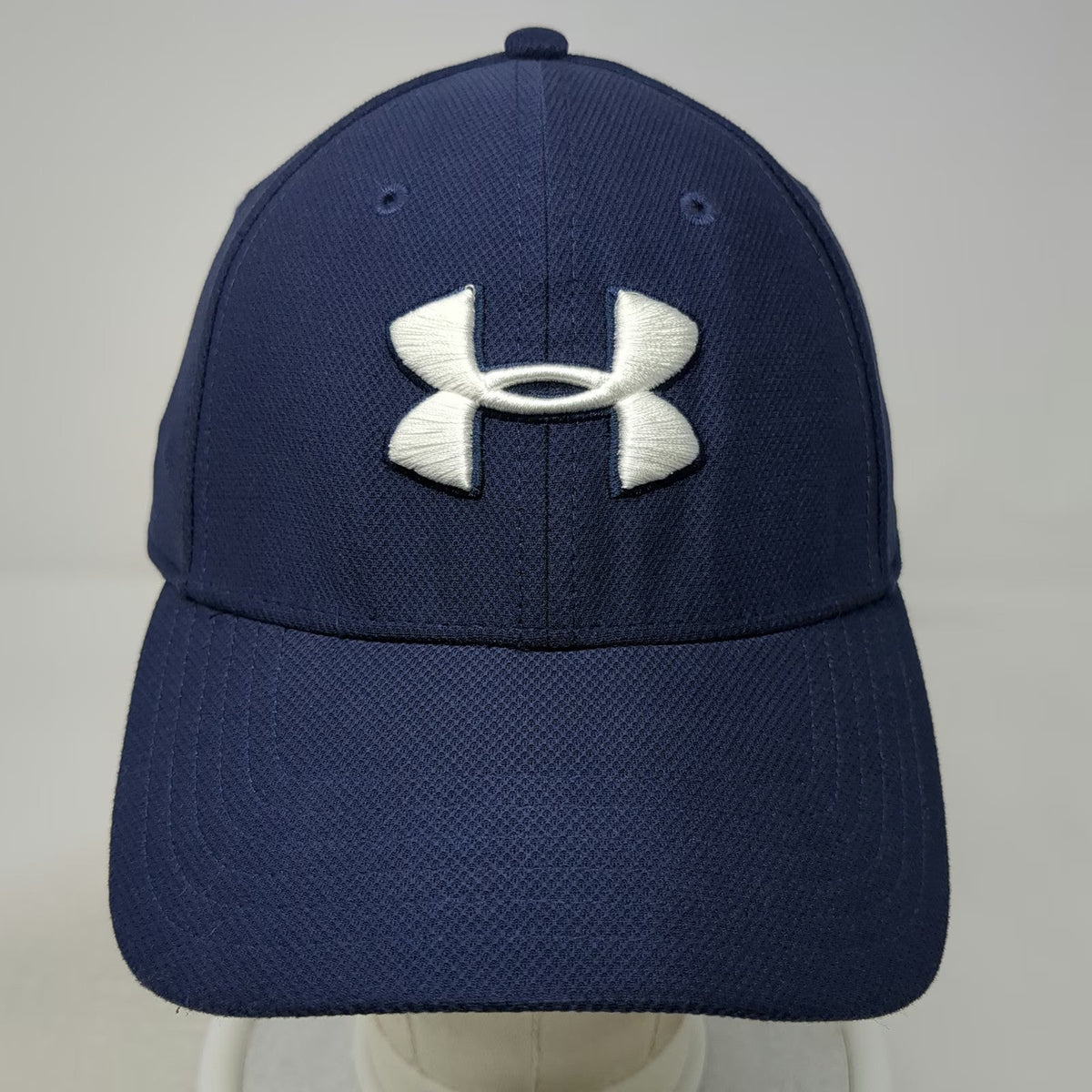 Under Armour Baseball Cap Blue XL Blitzing Classic Fit Embroidered Logo Hat
