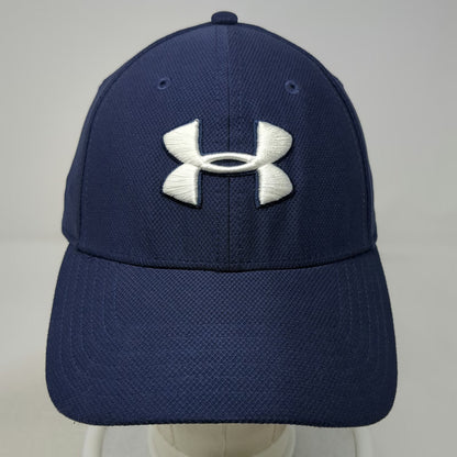 Under Armour Baseball Cap Blue XL Blitzing Classic Fit Embroidered Logo Hat