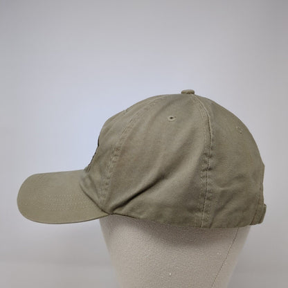 Duluth Trading Company Slideback Hat Tan M/L Adjustable Embroidered Cotton