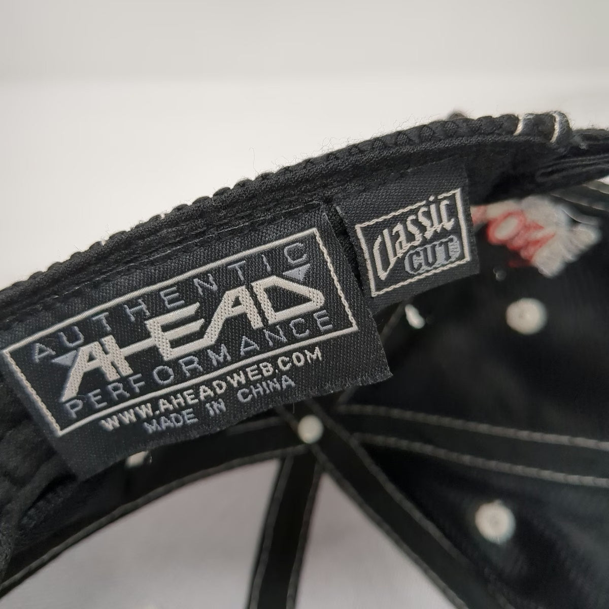 Ahead Baseball Cap Black One Size Dead-On Archery Idaho Contrast Stitching Hat