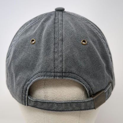 Cameo Baseball Cap Gray One Size Salmon Falls Resort Ketchikan Alaska Fishing