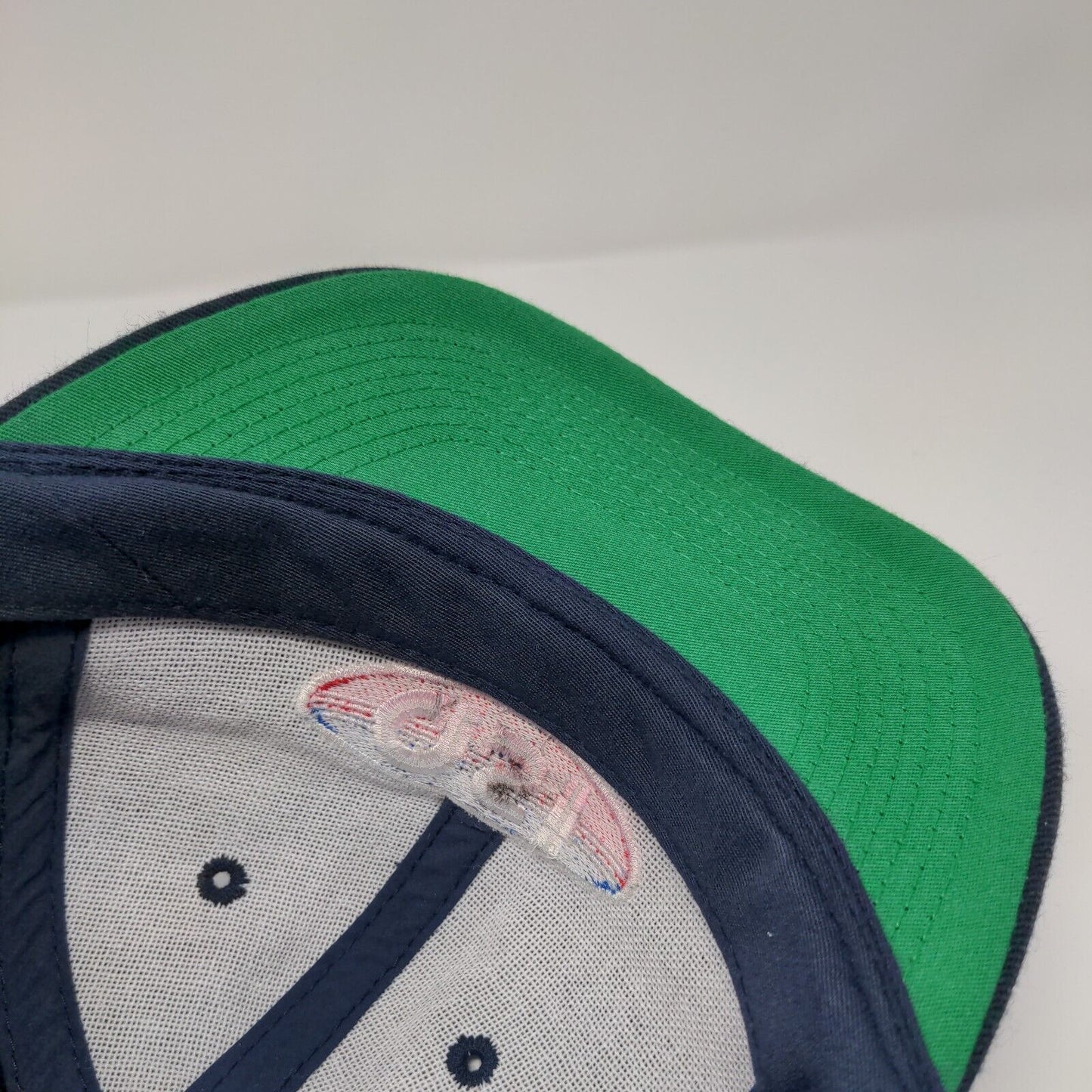 Asi Idaho The Dry Bean People Snapback Hat Blue One Size Adjustable Embroidered