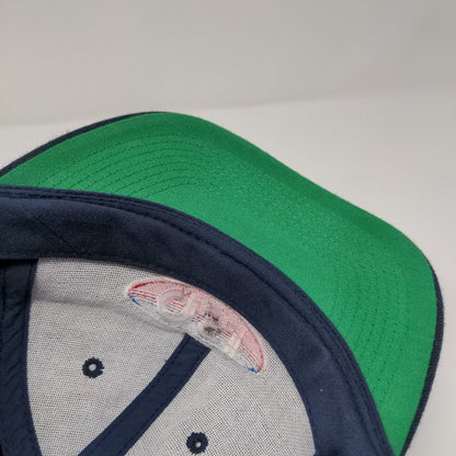 Asi Idaho The Dry Bean People Snapback Hat Blue One Size Adjustable Embroidered