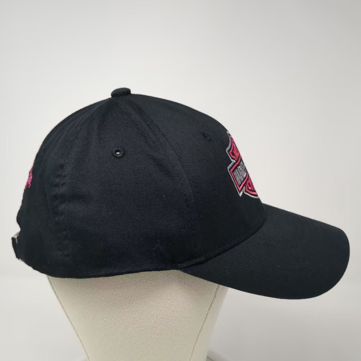 Harley-Davidson High Desert Boise Idaho Black Pink Baseball Cap One Size Hat
