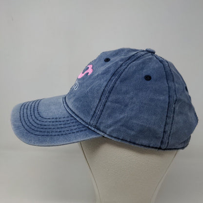 Unbranded Women's Slideback Hat Blue Adjustable Embroidered Cape Cod Logo