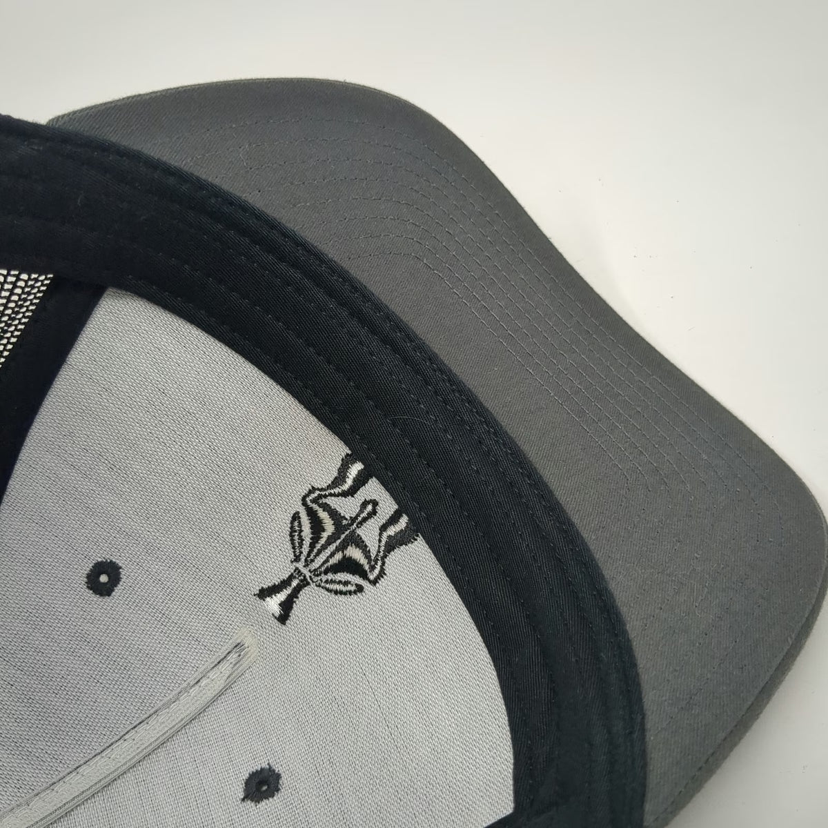 Richardson Trucker Hat Gray One Size Kryptek Spartan Helmet Mesh Snapback