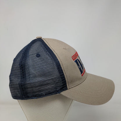 World's Greatest Dad Snapback Trucker Hat Multicolor OSFM Mesh Back Signatures