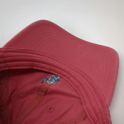 U.S. Polo Assn. Baseball Cap Pink One Size Adjustable Embroidered Cotton Hat