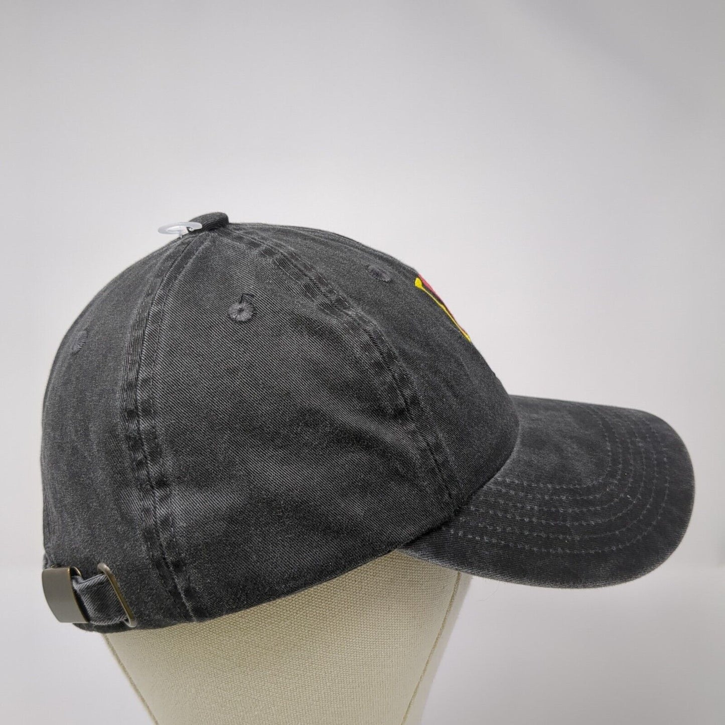 End Can Slideback Hat Black One Size Adjustable Embroidered Port Authority