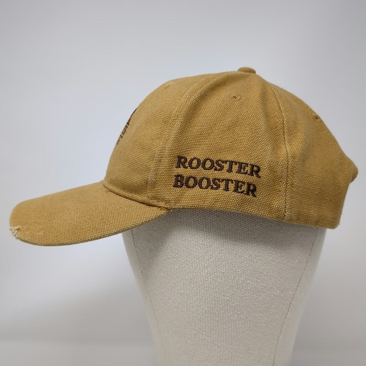 Pheasants Forever Rooster Booster Snapback Brown Hat One Size Canvas Pheasant