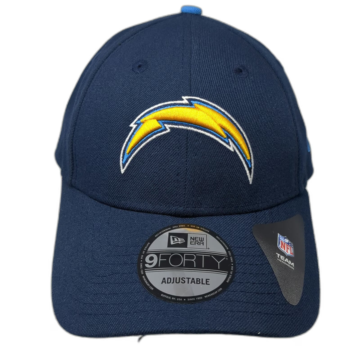 Los Angeles Chargers NFL New Era Blue One Size Strapback Adjustable Logo Cap Hat