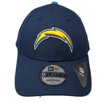 Los Angeles Chargers NFL New Era Blue One Size Strapback Adjustable Logo Cap Hat