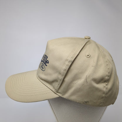 Lutesville Motor Co Ford Snapback Hat Tan OS Adjustable Vented Holes Otto