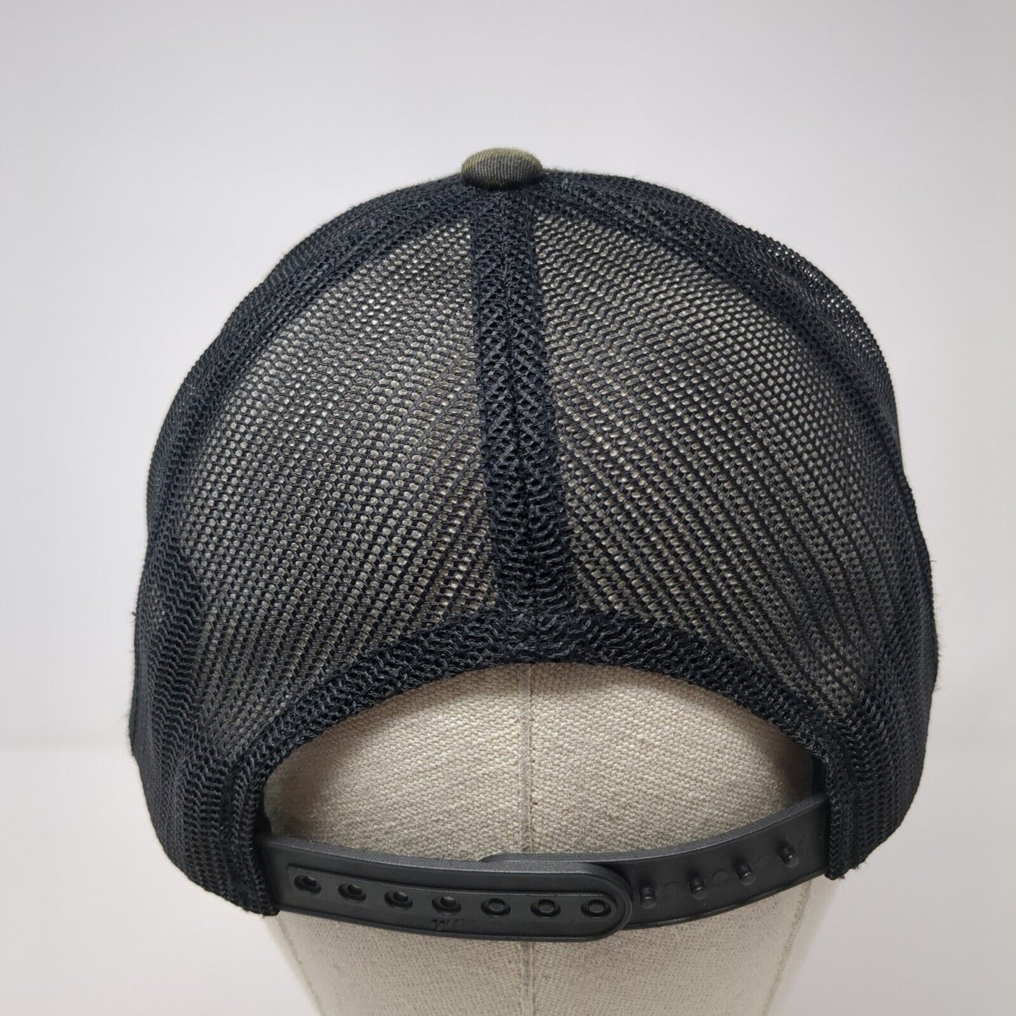 RAD The Radley Group Snapback Trucker Hat Camo One Size Mesh Back