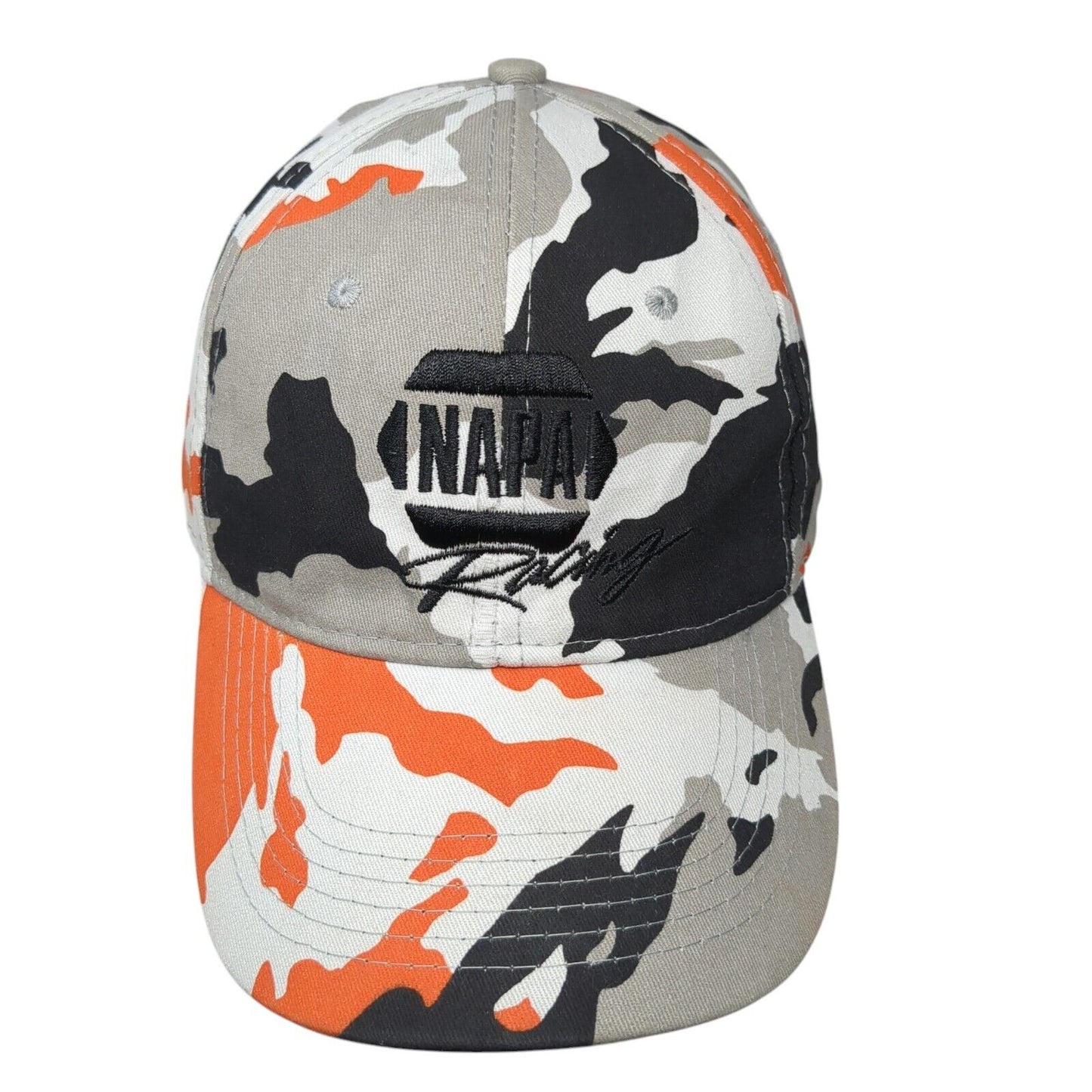NAPA Racing Strapback Hat Camouflage One Size Adjustable Embroidered