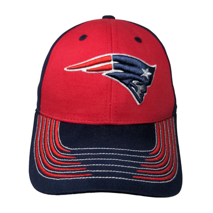 NFL Team Apparel Men's Strapback Hat Multicolor OSFA New England Patriots Logo