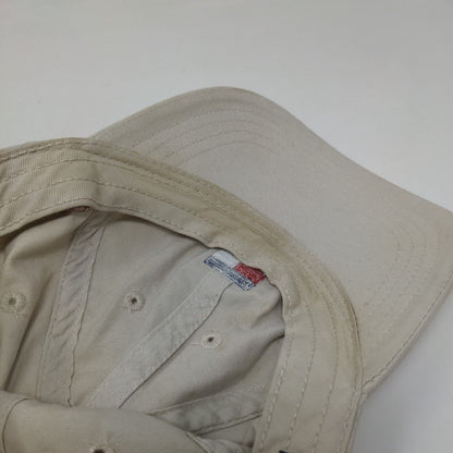 Tommy Hilfiger Free CED Slideback Hat Tan One Size Adjustable Embroidered