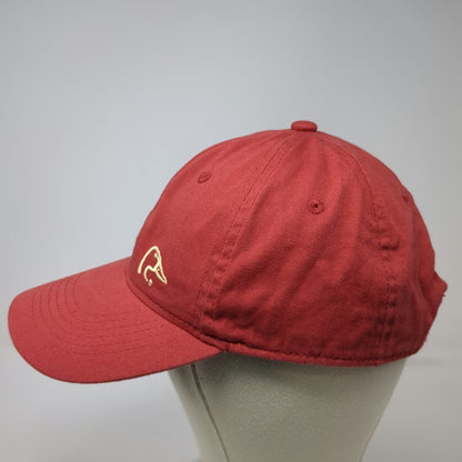 Outdoor Cap Ducks Unlimited Snapback Hat Red OSFM Embroidered Duck Logo Fishing