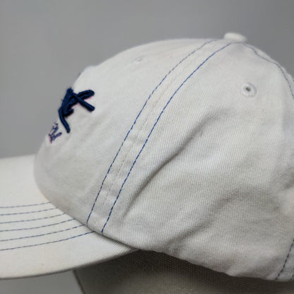 Oakmont Golf Club Slideback Hat White One Size Embroidered Gear For Sports