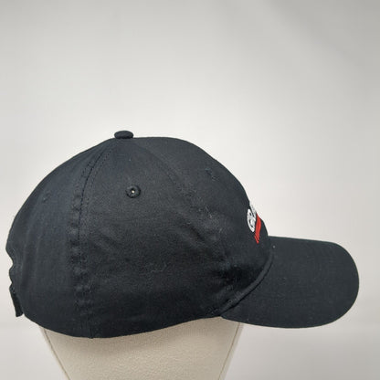 Grainger Strapback Hat Black One Size Adjustable Embroidered 6 Panel Halo