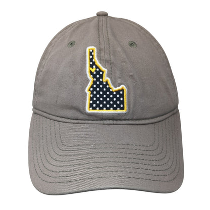Idaho Slideback Baseball Cap Brown One Size Adjustable Embroidered Champion