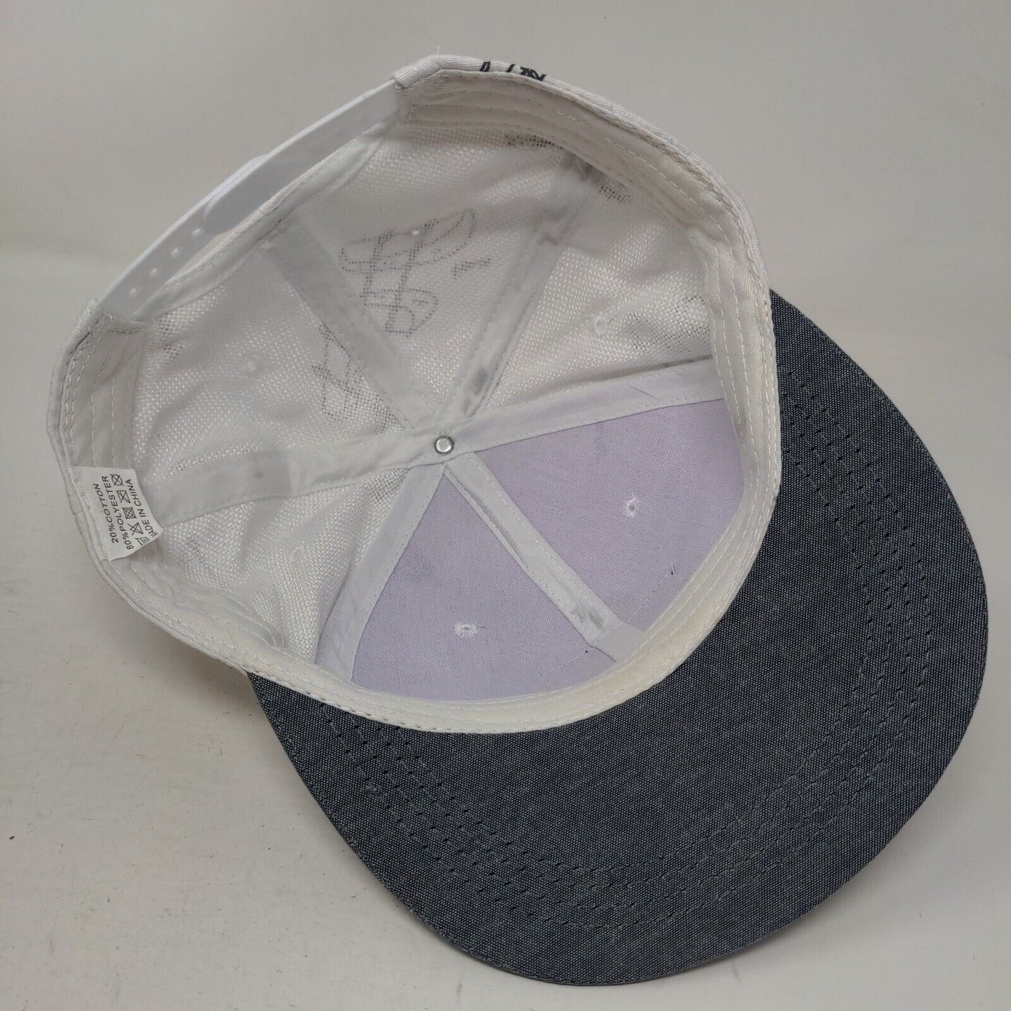 Monto Wait Tour Own Snapback Hat Multi One Size Leather Patch Colorblock