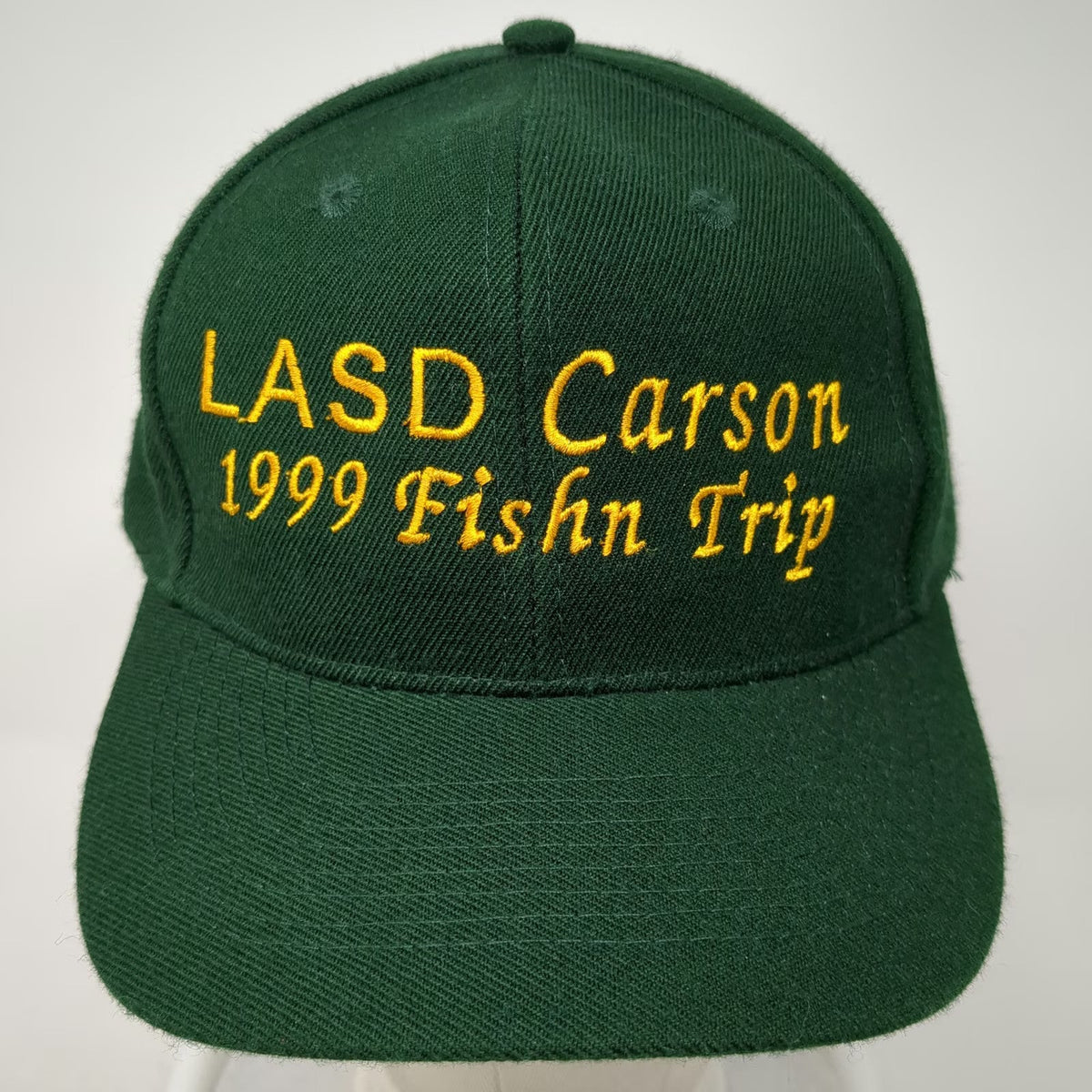 Otto Snapback Green One Size LASD Carson 1999 Fishn Trip Acrylic Wool Hat