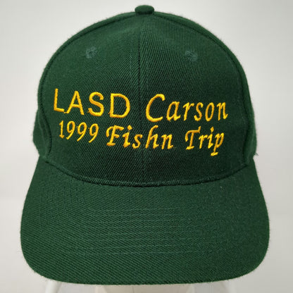 Otto Snapback Green One Size LASD Carson 1999 Fishn Trip Acrylic Wool Hat