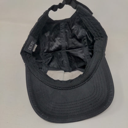 Sport Dope Slideback Hat Black White Adjustable Graphic Logo 100% Cotton