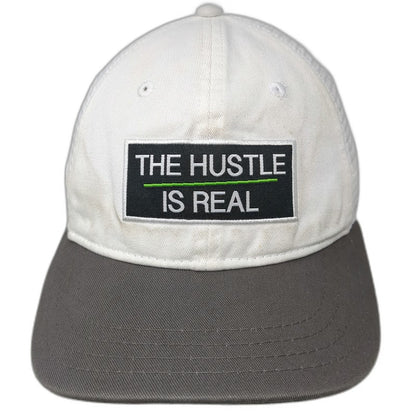 Run Before the Sun Co. Trucker Hat White One Size Hustle Is Real Mesh Snapback