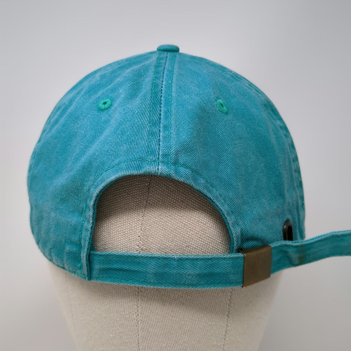 K-Bethos Icon Clothing Blue One Size Baseball Cap Frayed Patch Embroidered Hat