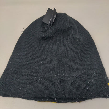 New Era Men's Knit Beanie Hat Cap Black Embroidered Star Wars Logo Acrylic