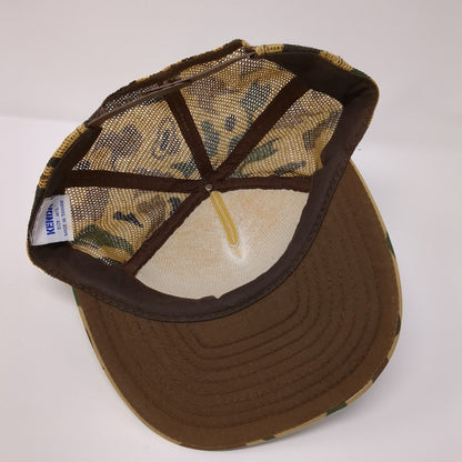 The 'Nam Snapback Mesh Back Trucker Hat Camo M/L Adjustable Kenda