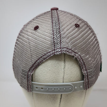 Legacy Trucker Hat Red One Size Shore Lodge McCall Idaho Mesh Snapback Hat