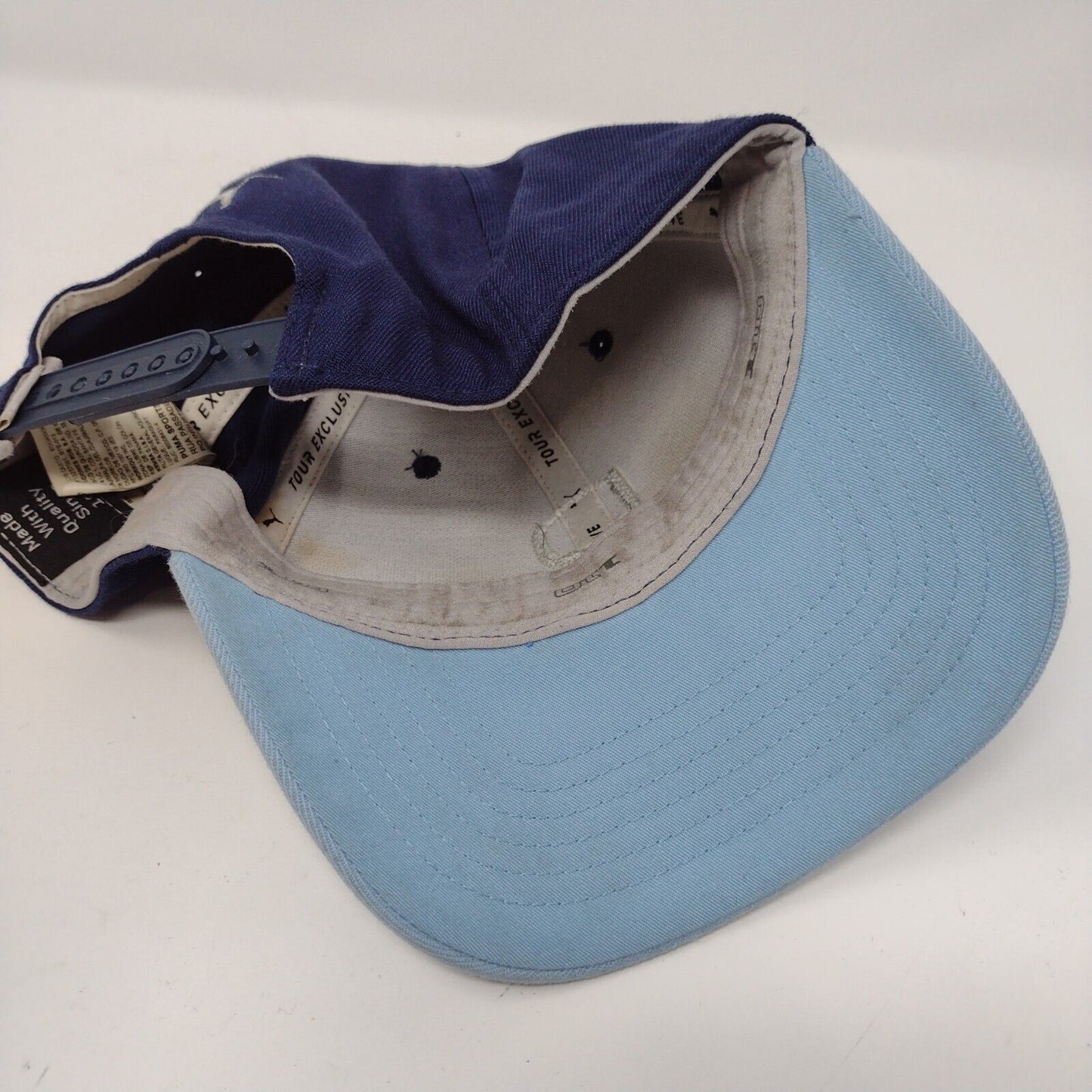 Puma P Snapback Hat Multi OSFA Adjustable Colorblock Tour Exclusive