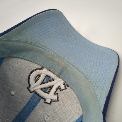 North Carolina Tar Heels NCAA Zephyr Cap Blue 7 Fitted Wool Blend Foot Logo Hat