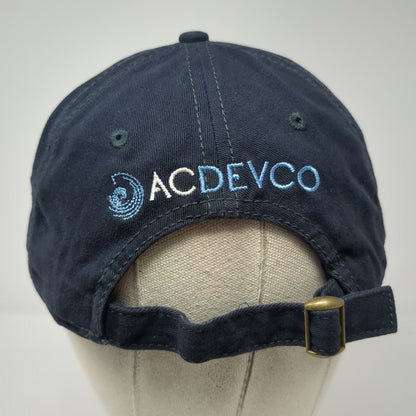 Sportsman Baseball Cap Blue One Size Stockton Atlantic City ACDEVCO Embroidered