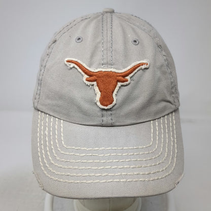 Texas Longhorns NCAA 47 Brand Cap Beige Orange S Distressed Cotton Franchise Hat