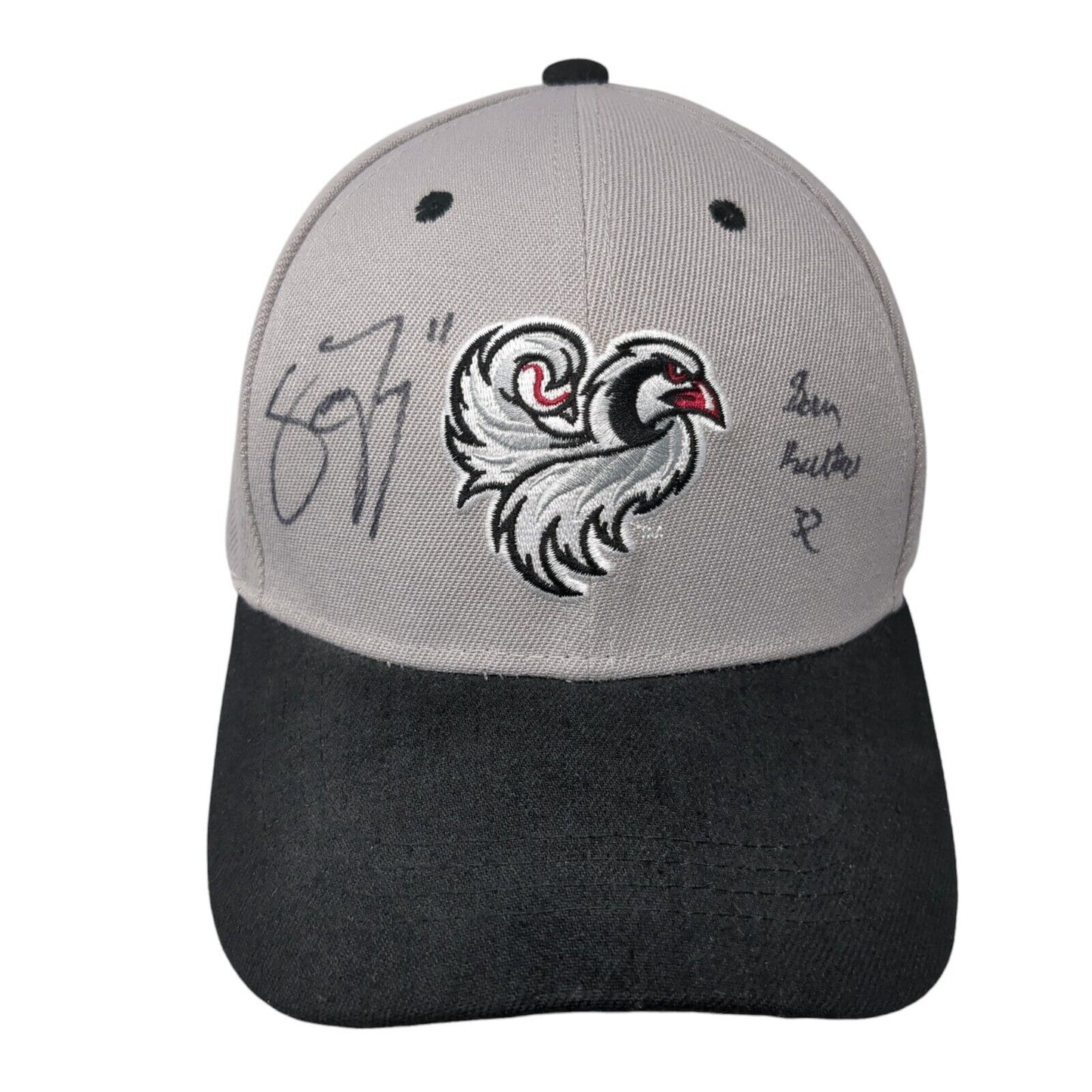 Idaho Falls Chukars Strapback Hat Grayt OSFA Embroidered Logo Autographed