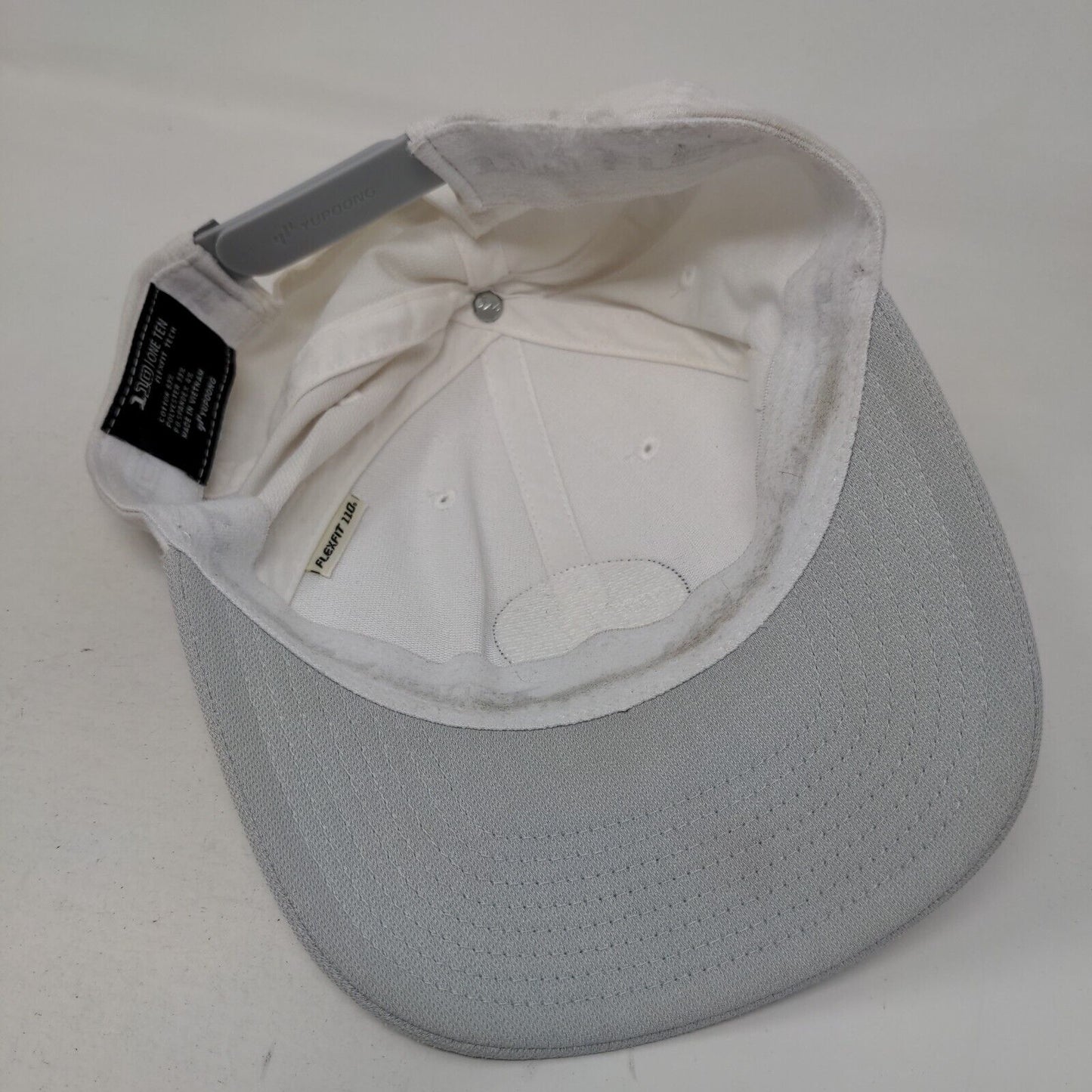 Travis Mathew Snapback Hat White One Size Adjustable Yupoong Flexfit 110