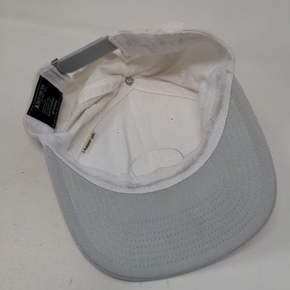 Travis Mathew Snapback Hat White One Size Adjustable Yupoong Flexfit 110