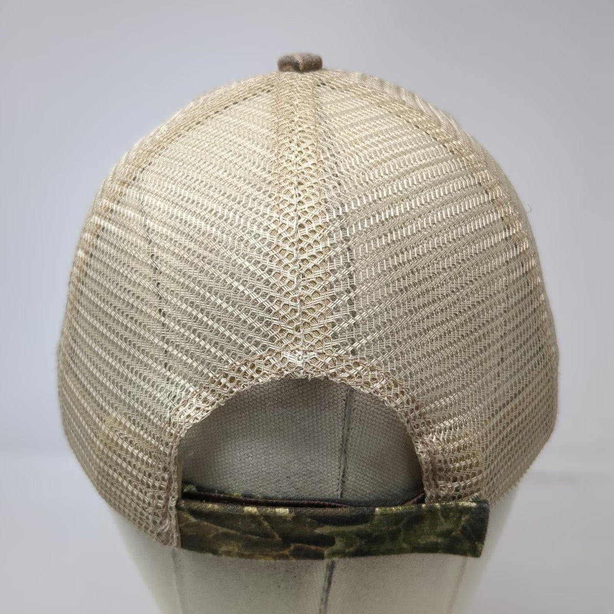 CustomHats Baseball Cap Green Camo One Size Strapback Mesh Embroidered Hat