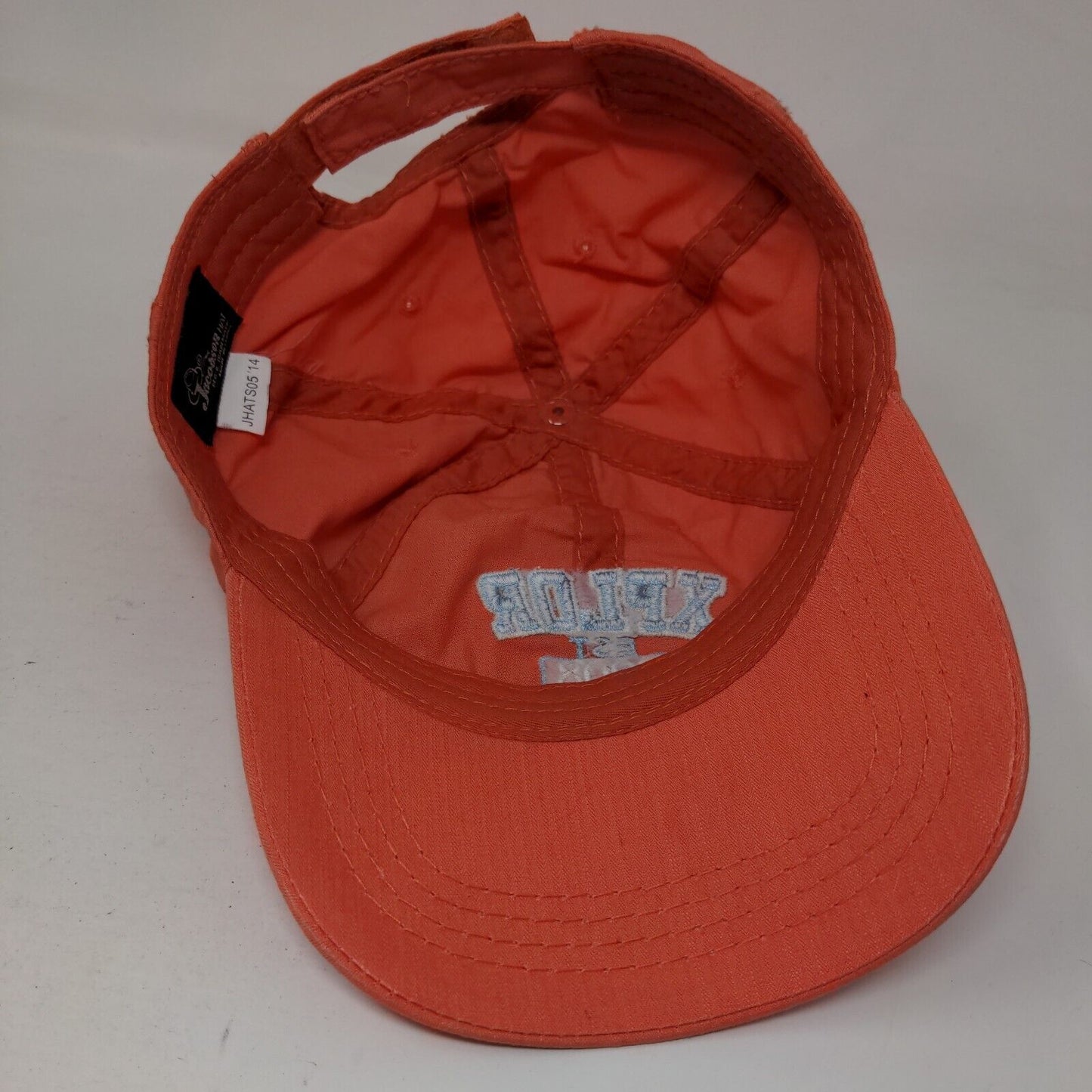 Xplor Mexico Est 2008 Strapback Hat Orange One Size Adjustable Jacobson Hat
