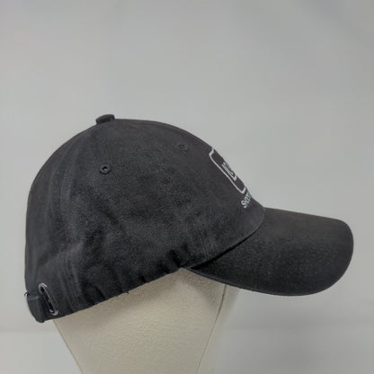 GLOCK Shooting Sports Slideback Hat Black OSFA Adjustable Embroidered 6 Panel