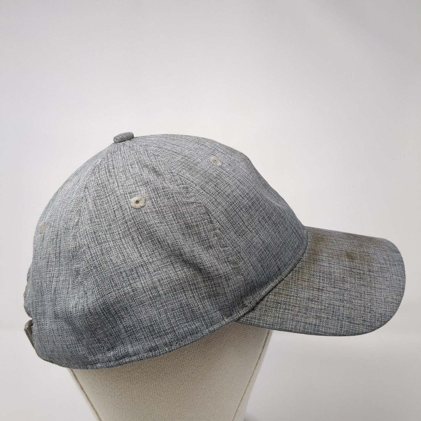 Dumas Slideback Hat Gray One Size Adjustable Embroidered Fits Midway