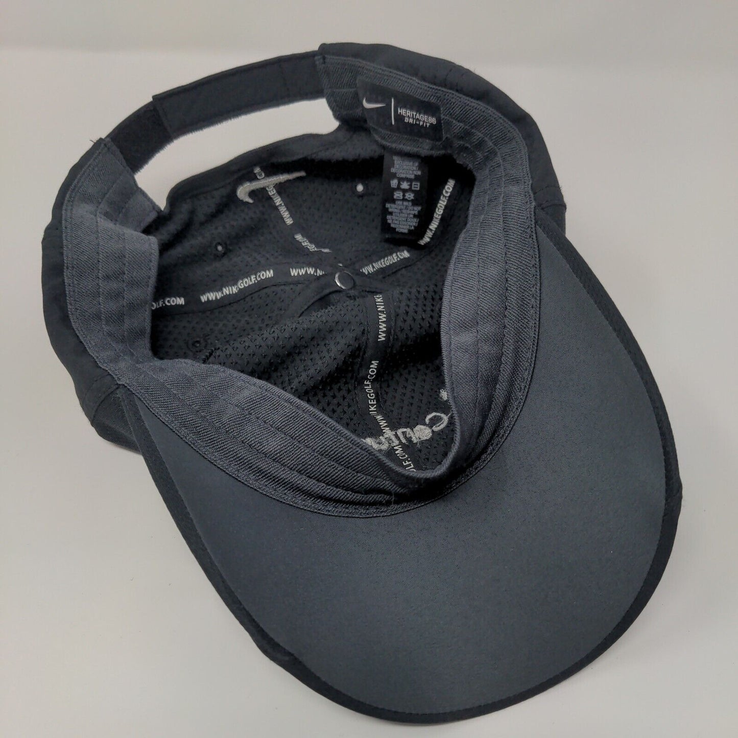 Century Link Strapback Hat Black OSFA Adjustable Embroidered Heritage86 Nike