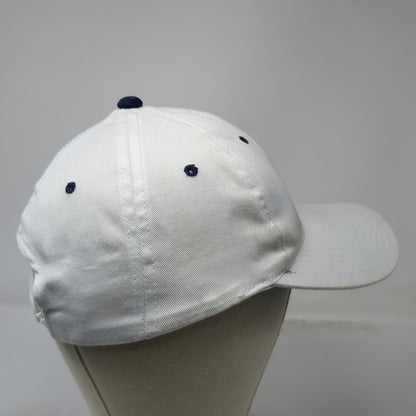 Seattle Mariners MLB Signatures Snapback White Hat OSFM Embroidered Logo Blue