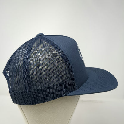 Yupoong Trucker Hat Blue One Size Boise Co-op Market Fresh Local Mesh Snapback